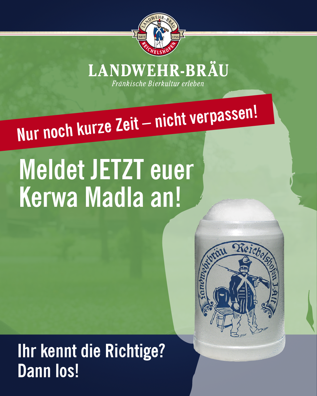 Letzte Chance! Landwehr Bräu sucht das KERWA-MADLA 2025