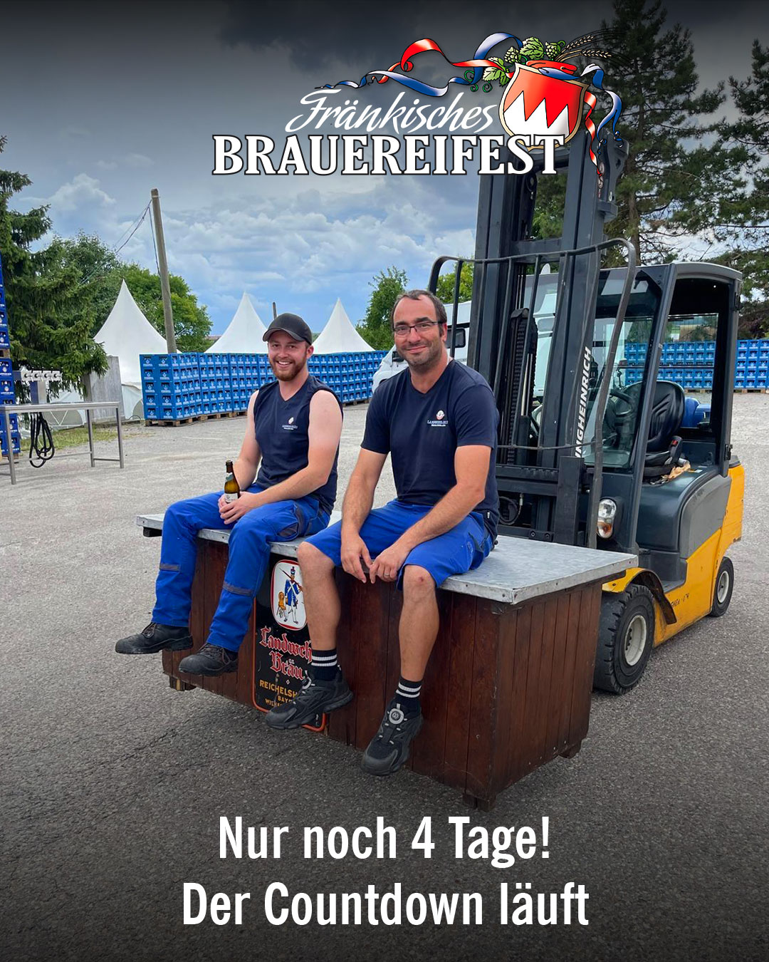 Brauereifest countdown, nur noch 4 Tage, dann geht es los!